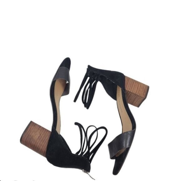 Chinese Laundry Rylan Strappy Block Heel Sandals 9.5 Black - Picture 3 of 7